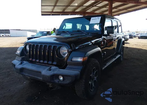 2019 Jeep Wrangler Unlimited Sport S 4X4 z USA, uszkodzony, nr VIN 1C4HJXDNXKW577827